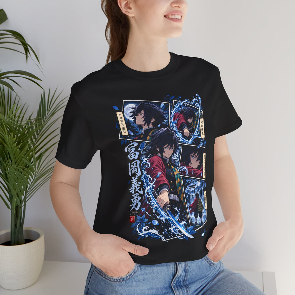 Tomioka Panel T-Shirt | Japanese Cherry Blossom Art