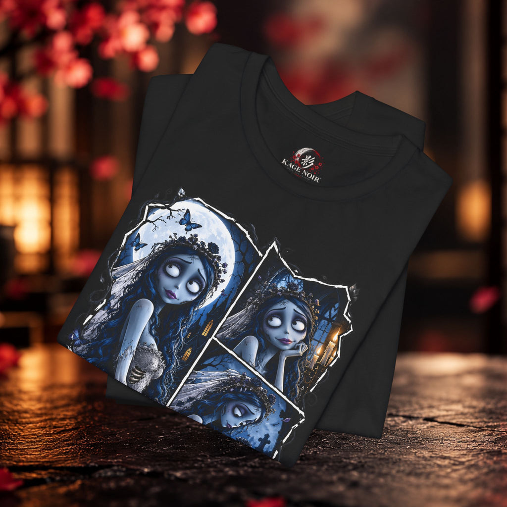 Halloween Gothic Bride Movie-Inspired T‑Shirt