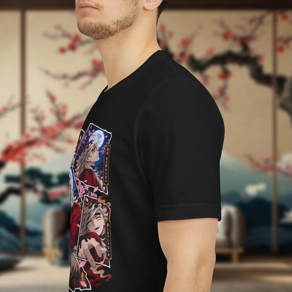 Doma Anime collage Tee | Japanese kanji, manga character art