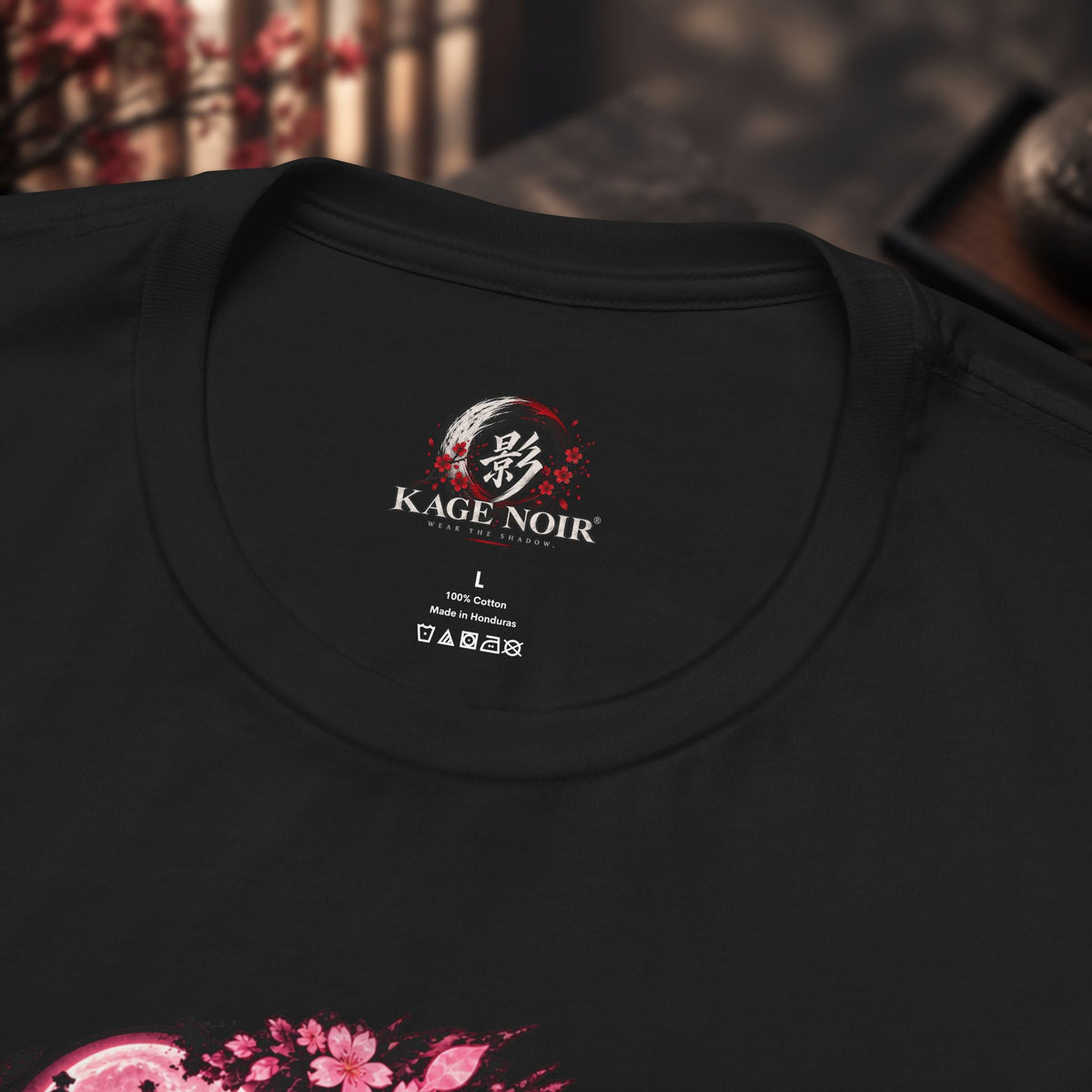 Nezuko Anime Panel Tee | Japanese Floral Demon Slayer Style Shirt