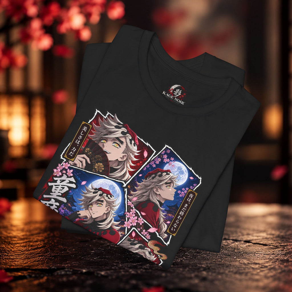 Doma Anime collage Tee | Japanese kanji, manga character art