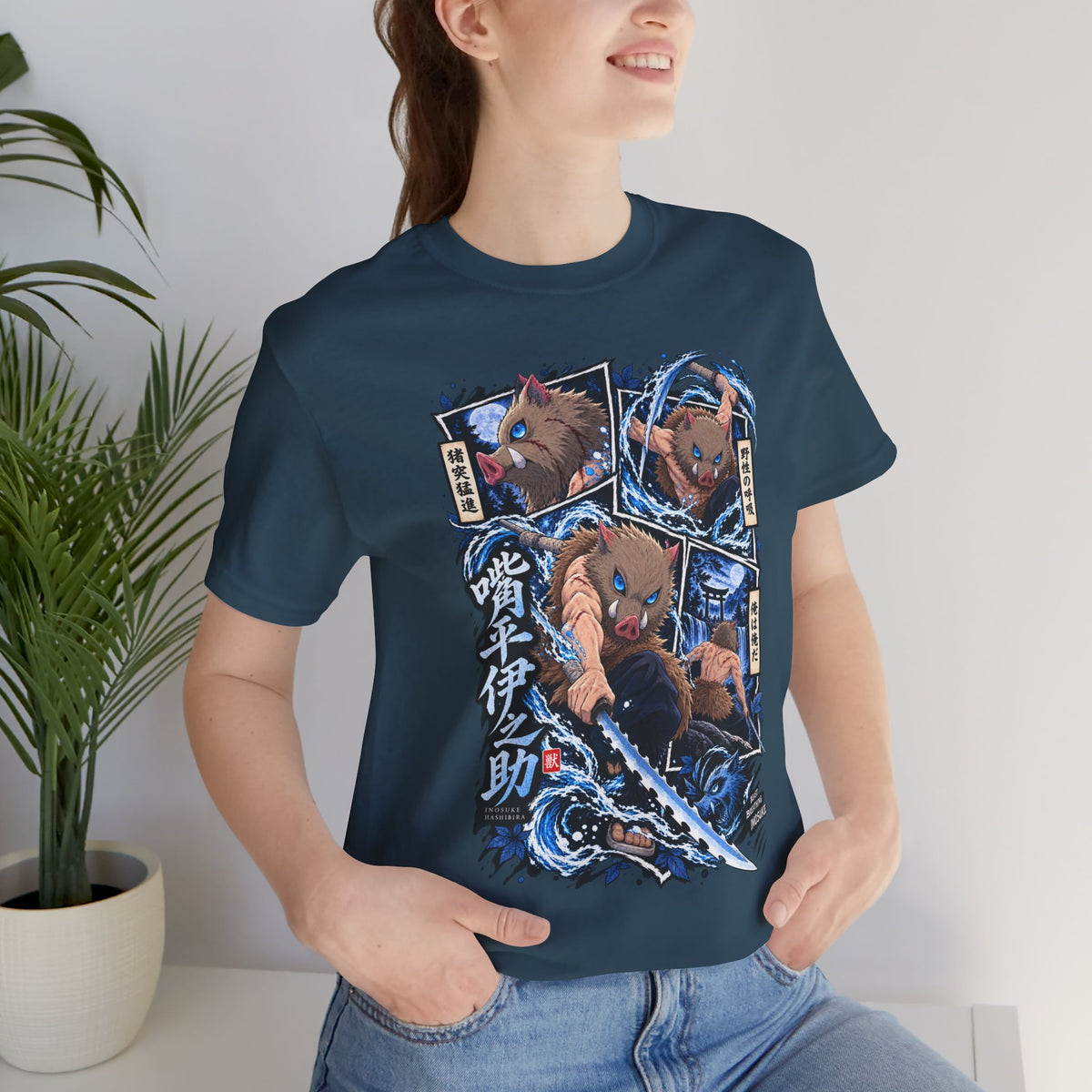 Inosuke Manga Tee | Anime Panel Graphic Shirt
