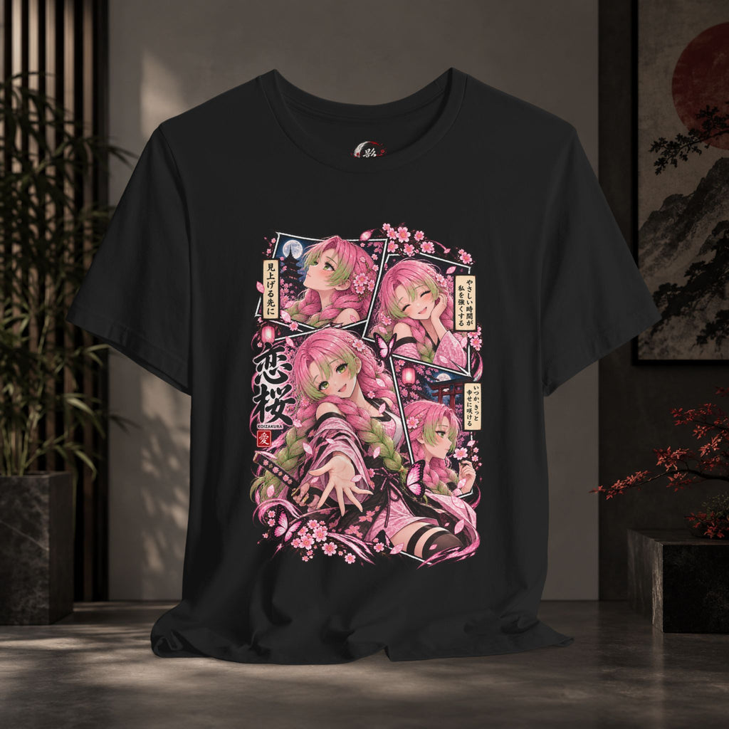 Mitsuri Anime Girl Tee | Four-Panel Manga Art Shirt