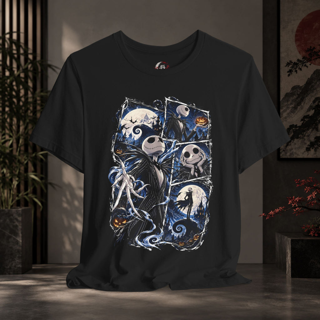Nightmare Jack Skellington Tee – Gothic Halloween Movie Graphic T-Shirt
