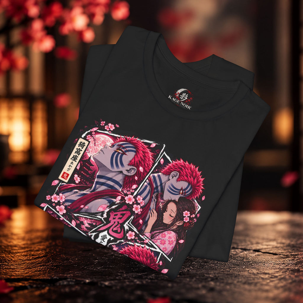 Akaza Panel Art T-Shirt | Anime Manga Character Tee