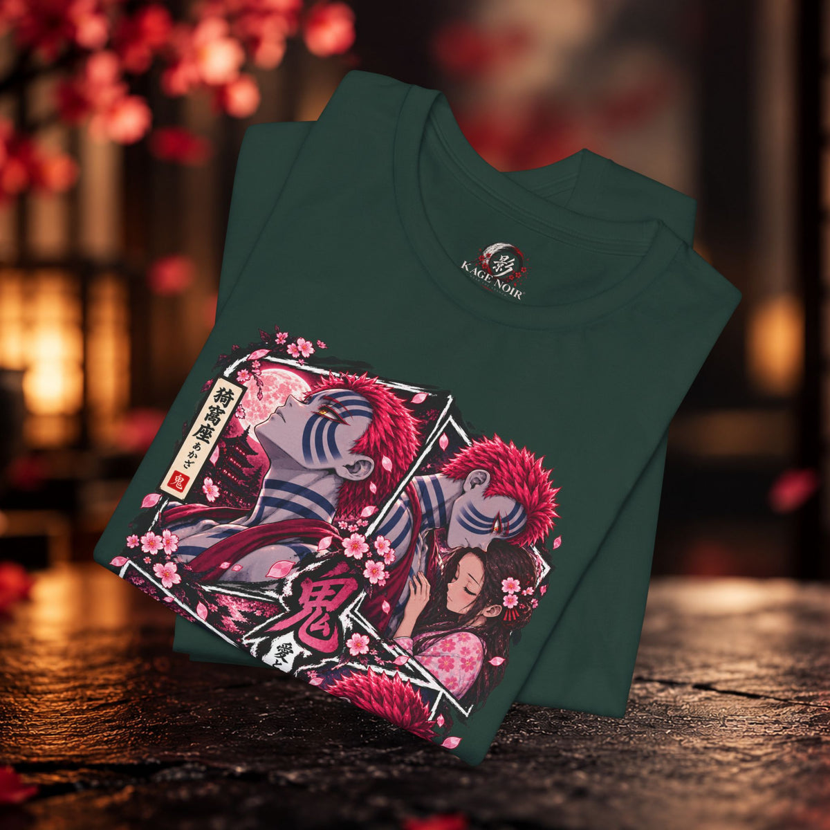 Akaza Panel Art T-Shirt | Anime Manga Character Tee