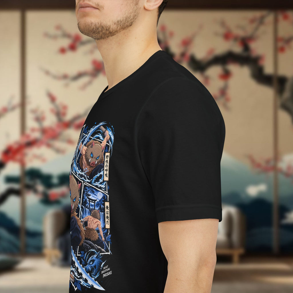 Inosuke Manga Tee | Anime Panel Graphic Shirt