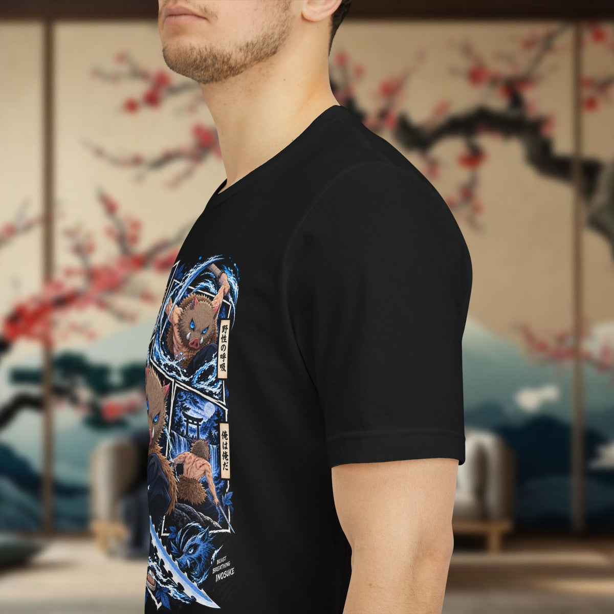 Inosuke Manga Tee | Anime Panel Graphic Shirt