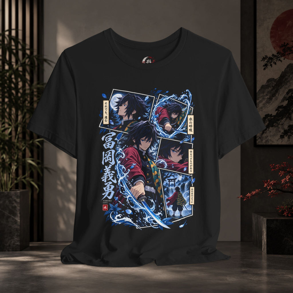 Tomioka Panel T-Shirt | Japanese Cherry Blossom Art